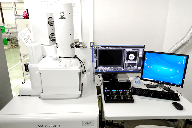 走査電子顕微鏡「日本電子 JSM-IT700HR」
